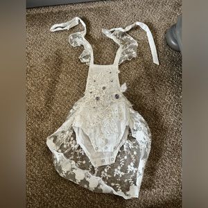 Babygirl halter onesie